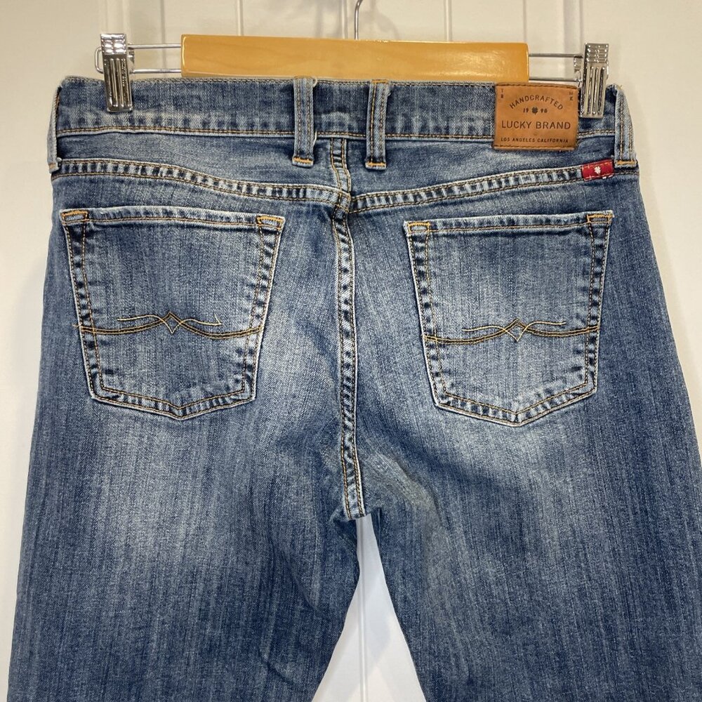 Lucky Brand Women’s 2/26 Sienna Cigarette Blue Jeans Stretch Denim Straight Leg - Picture 7 of 10